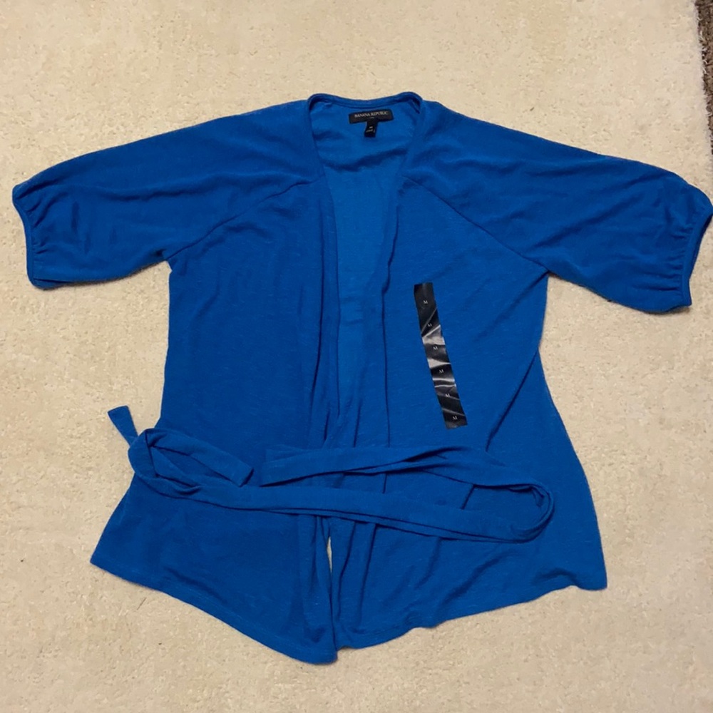 Blue Banana Republic Cardigan Medium